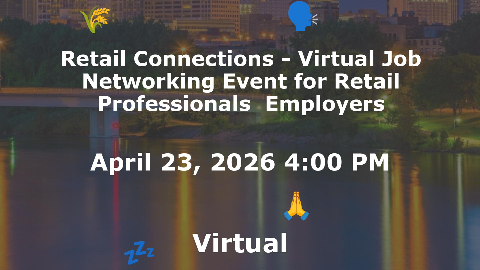 Retail Connections - Virtual Job  Networking Event for Retail Professionals  Employers event image